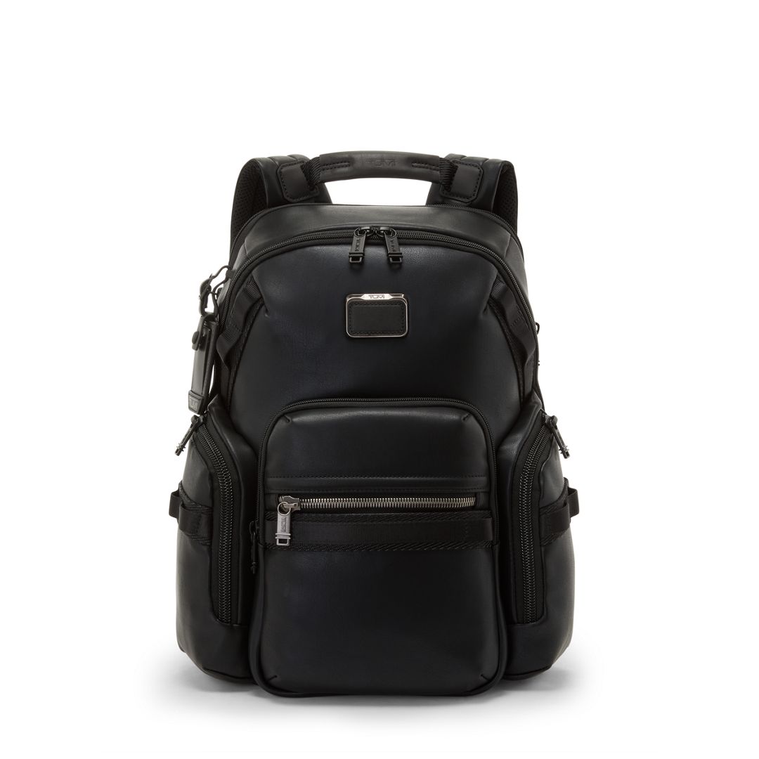 White backpack sale leather